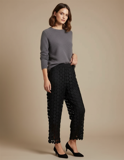 Pantalon Jupe Femme Large