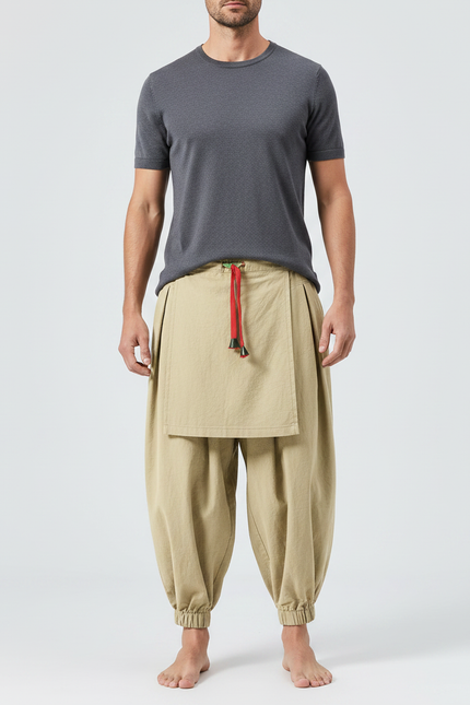 Pantalon Jupe 0dba - Beige Toile