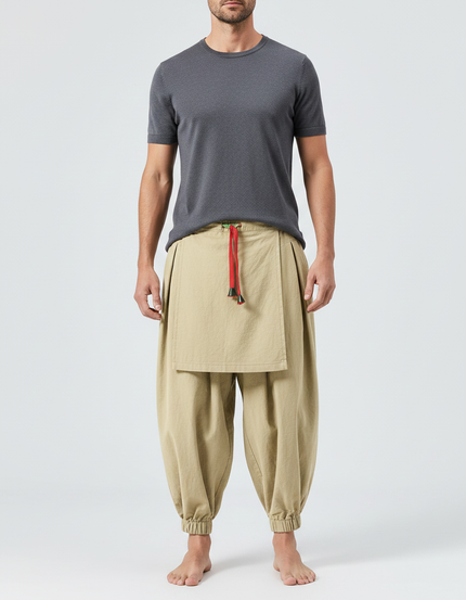 Pantalon Jupe 0dba - Beige Toile