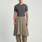 Pantalon Jupe Kaki Ample Superposé Confortable Décontracté - Polyester