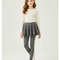 Pantalon Jupe Gris Côtelé Volanté Enfant Mode - Molleton