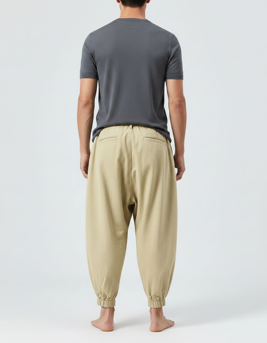 Pantalon Jupe 0dba - Beige Toile - vue 2