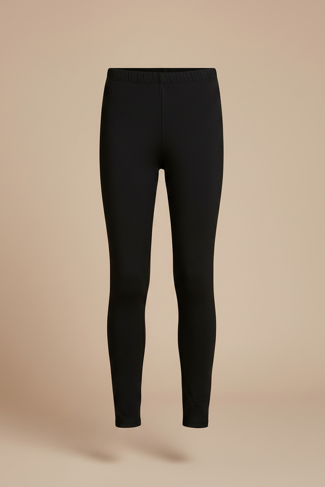Pantalon Jupe Noir Strass Ceinture Dorée Fille - Polyester - vue 3