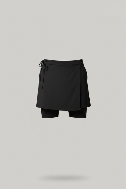 Pantalon Jupe Noir Sport Fluide Léger Homme - Polyester - vue 3