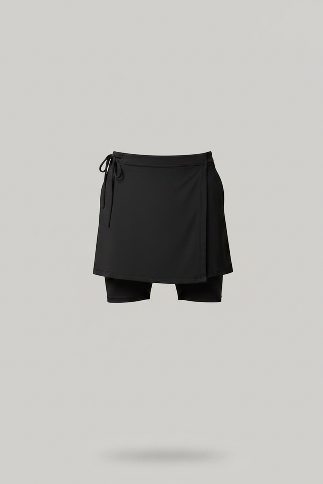 Pantalon Jupe Noir Sport Fluide Léger Homme - Polyester - vue 3