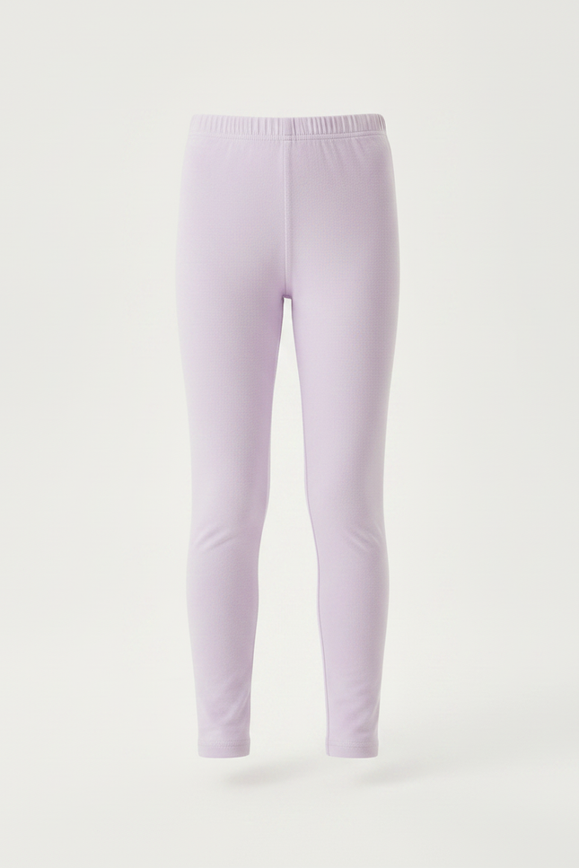 Pantalon Jupe Tutu Pailleté Lavande Intégré Fille - Violet Maille - vue 3