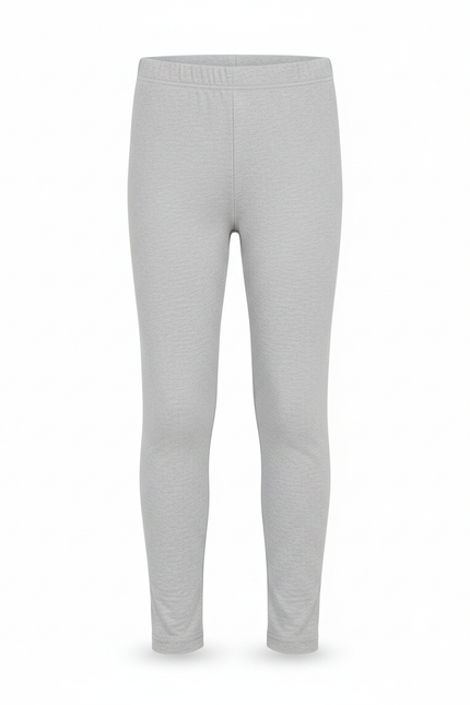 Pantalon Jupe Gris Tutu Superposé Fille Confortable - Maille - vue 3
