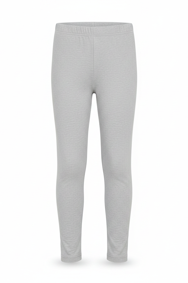 Pantalon Jupe Gris Tutu Superposé Fille Confortable - Maille - vue 3