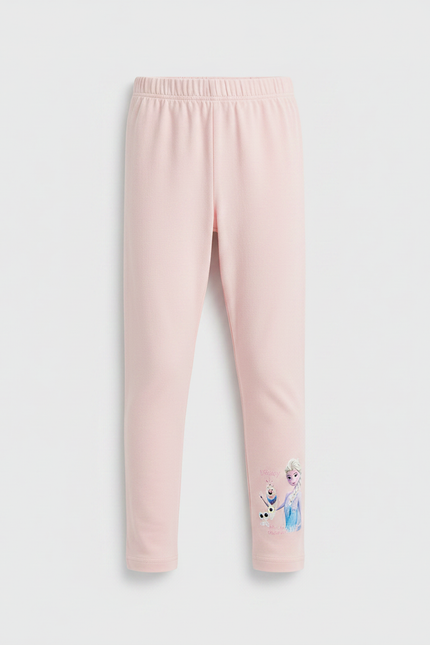 Pantalon Jupe Rose Tulle Superposé Elsa Fille - Coton - vue 3
