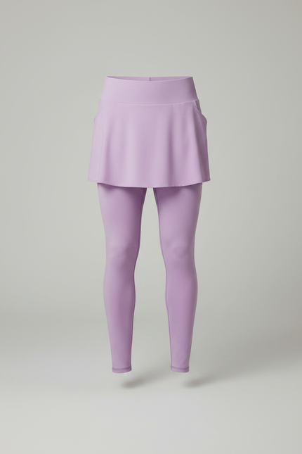 Pantalon Jupe Mauve Ample Sport Homme - Violet Polyester - vue 3