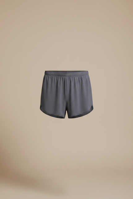 Pantalon Jupe Gris Court Décontracté Homme Moderne - Polyester - vue 3