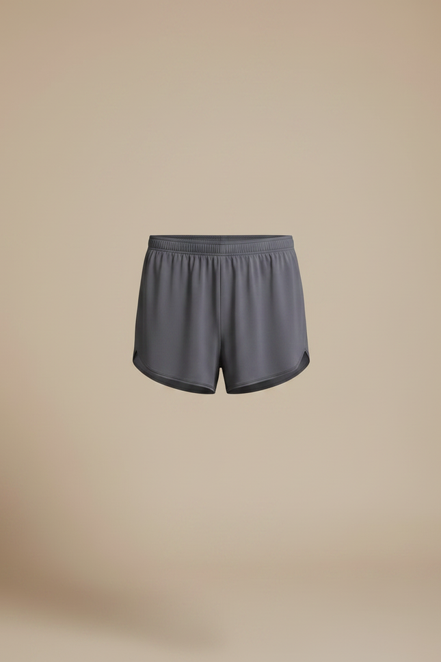 Pantalon Jupe Gris Court Décontracté Homme Moderne - Polyester - vue 3