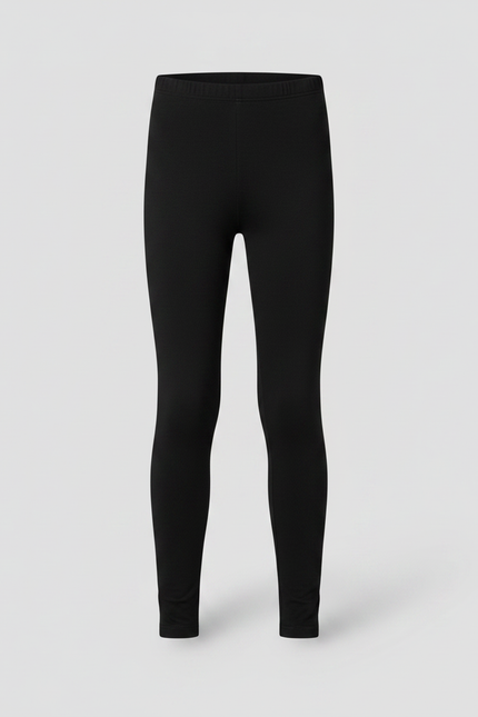 Pantalon Jupe Noir Velours Étoiles Fille - Maille - vue 3