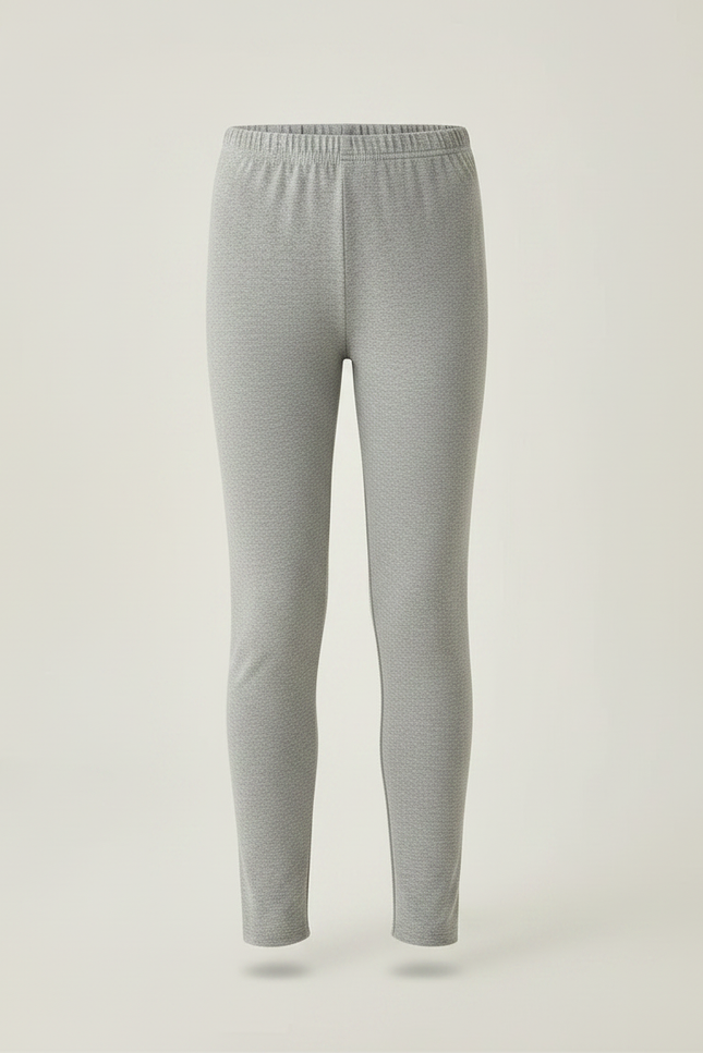 Pantalon Jupe Tulle Gris Perles Intégrées Fille - Maille - vue 3