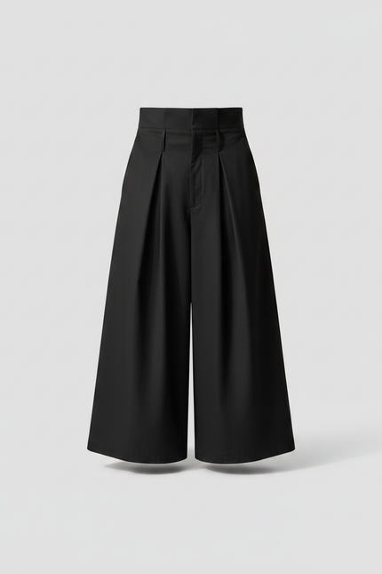 Pantalon Jupe F4f1 - Noir Gabardine - vue 3