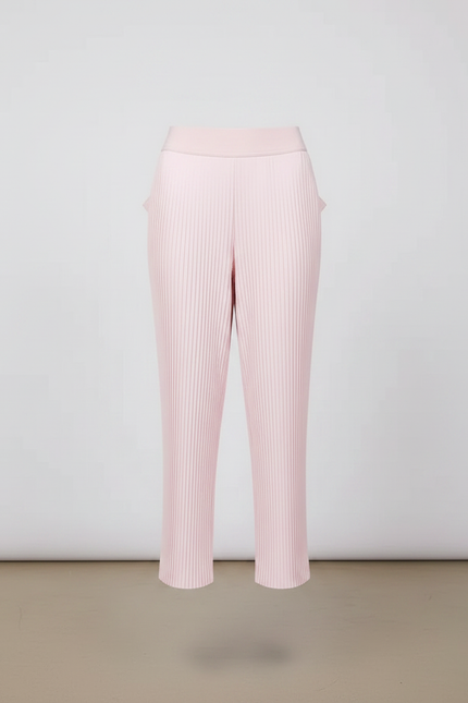 Pantalon Jupe Rose Plissé Court Élégant Intégré - Polyester - vue 3