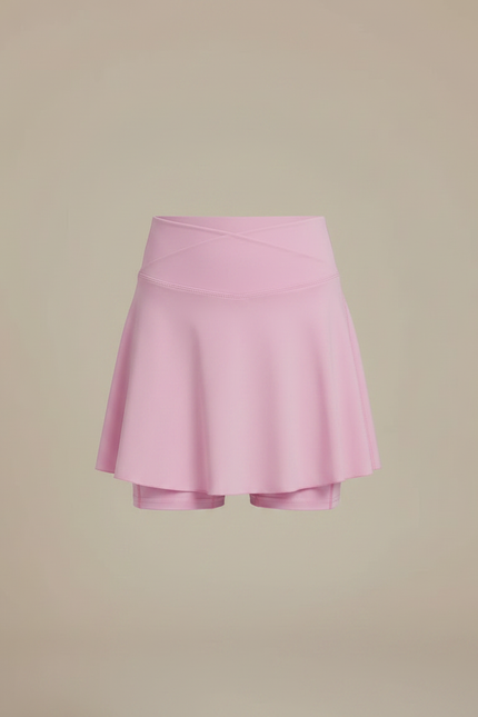 Pantalon Jupe Rose Évasé Confortable Enfant Sportif - Polyester - vue 3