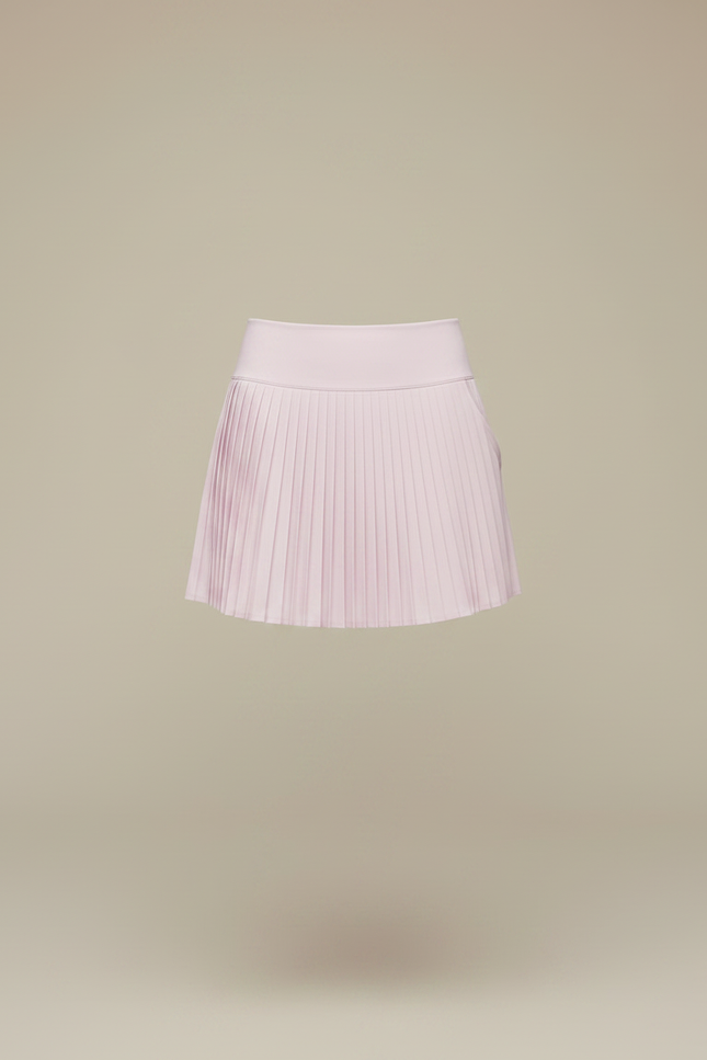 Pantalon Jupe Plissée Rose Athlétique Légère Sportive - Polyester - vue 3