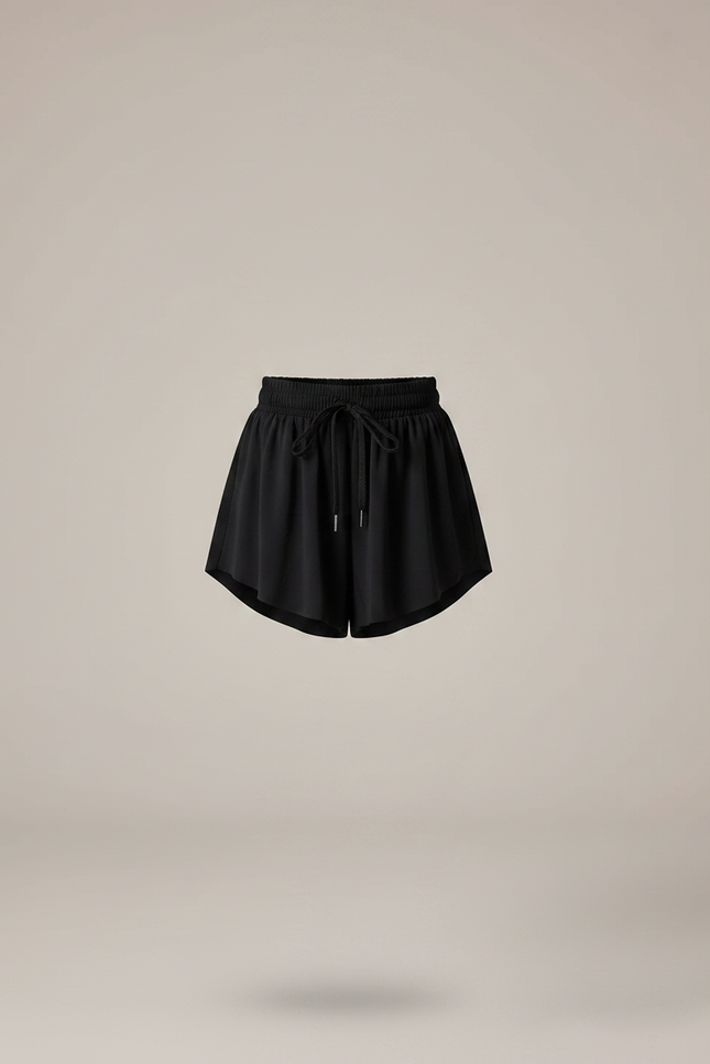 Pantalon Jupe Noir Fluide Sportif Décontracté Enfant - Polyester - vue 3