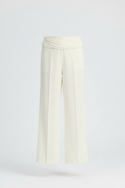 Pantalon Jupe Crème Plissé Fluide Danse Fille - Beige Polyester - vue 3