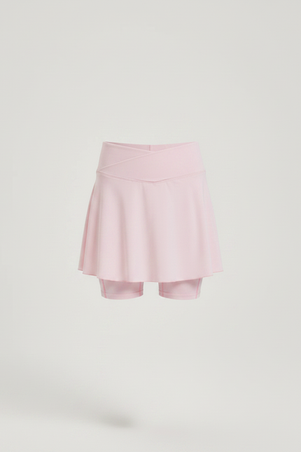 Pantalon Jupe Rose Sportif Confortable Enfant - Polyester - vue 3