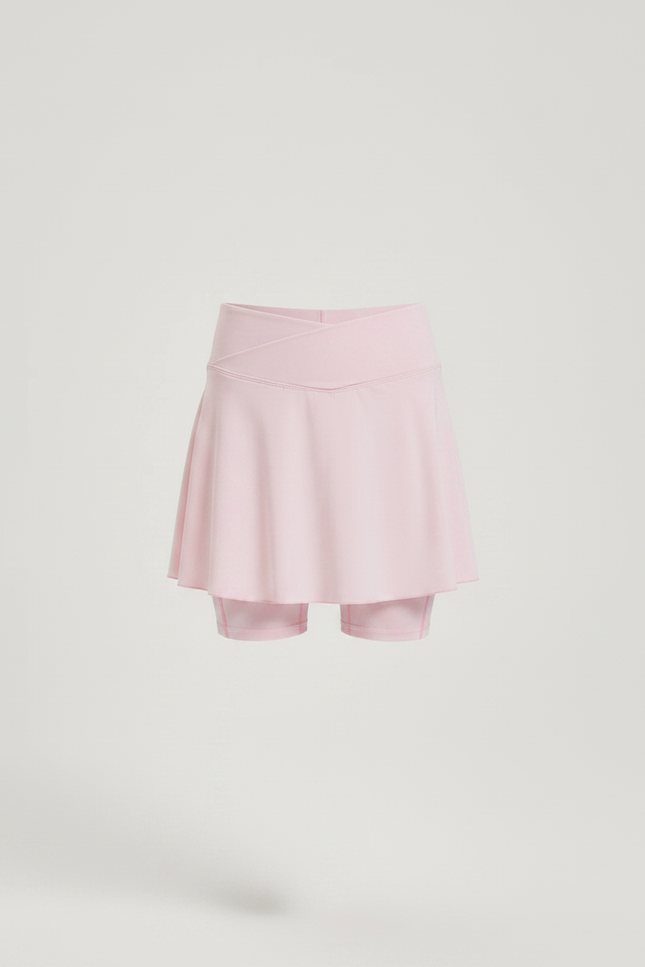 Pantalon Jupe Rose Sportif Confortable Enfant - Polyester - vue 3