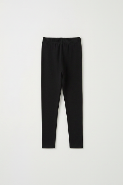 Pantalon Jupe Noir Tulle Superposé Intégré Confortable - Maille - vue 3