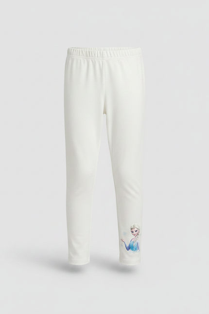Pantalon Jupe Blanc Tulle Superposé Elsa Fille - Maille - vue 3