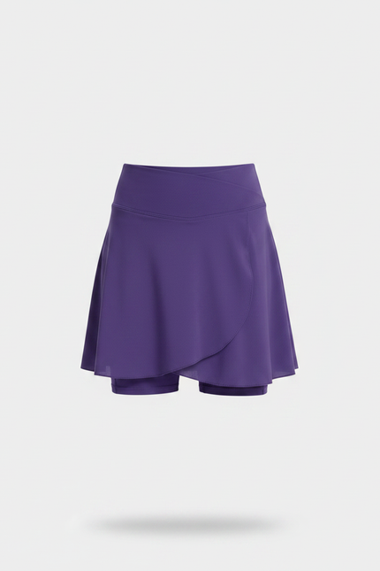 Pantalon Jupe Violet Sportif Confortable Enfant - Polyester - vue 3