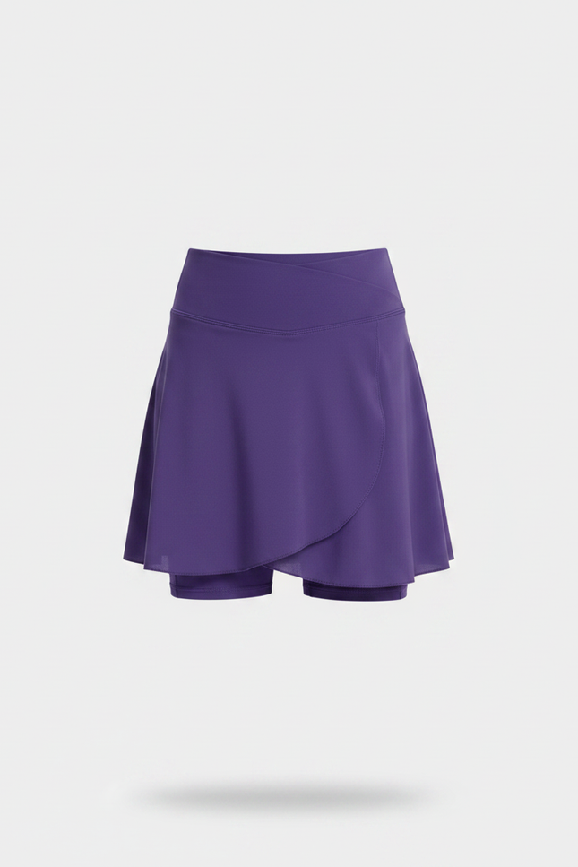 Pantalon Jupe Violet Sportif Confortable Enfant - Polyester - vue 3