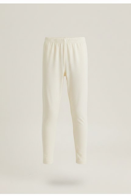 Pantalon Jupe Crème Tulle Intégré Confortable Fille - Beige Coton - vue 3