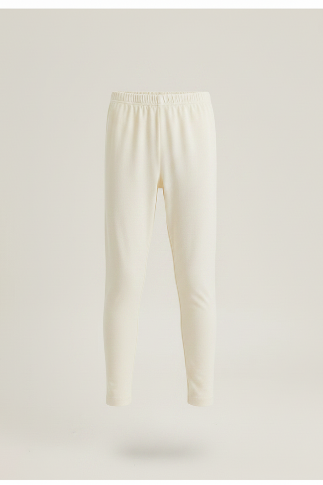 Pantalon Jupe Crème Tulle Intégré Confortable Fille - Beige Coton - vue 3