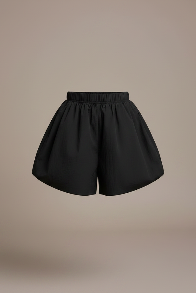 Pantalon Jupe Noir Ample Élastique Doux Enfant - Polyester - vue 3