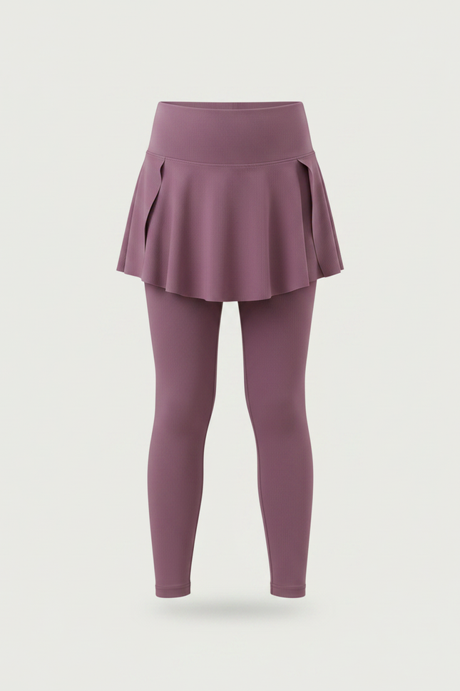Pantalon Jupe Violet Confortable Sportif Fille - Polyester - vue 3