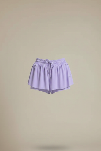 Pantalon Jupe Violet Ample Fluide Sportif Doux - Polyester - vue 3