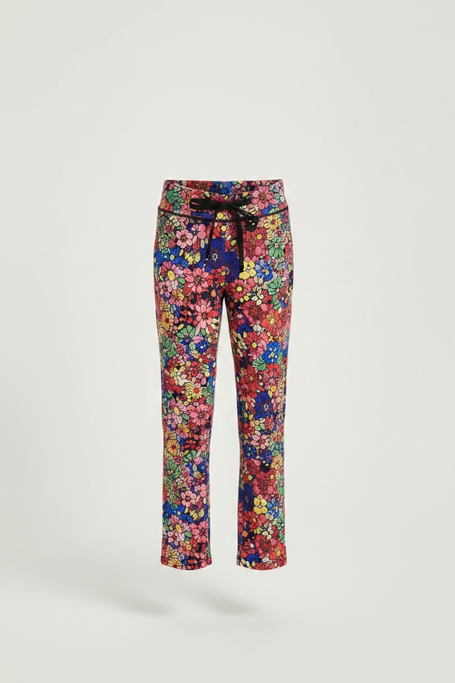 Pantalon Jupe Coloré Floral Évasé Enfant Sportif - Multicolore Polyester - vue 3