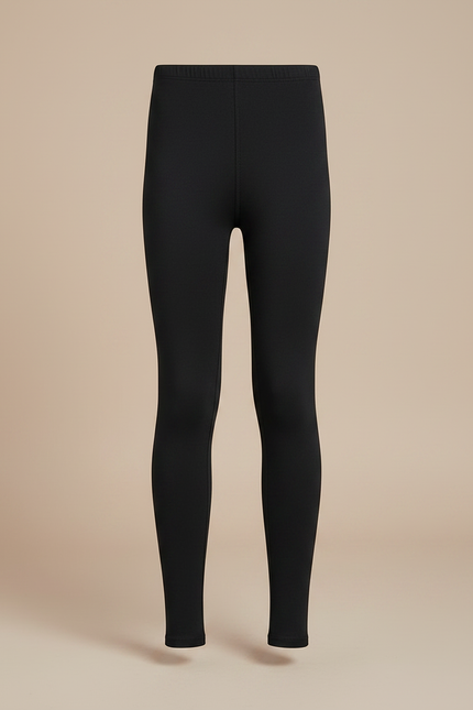 Pantalon Jupe Noir Velours Pailleté Fille Hiver - Maille - vue 3