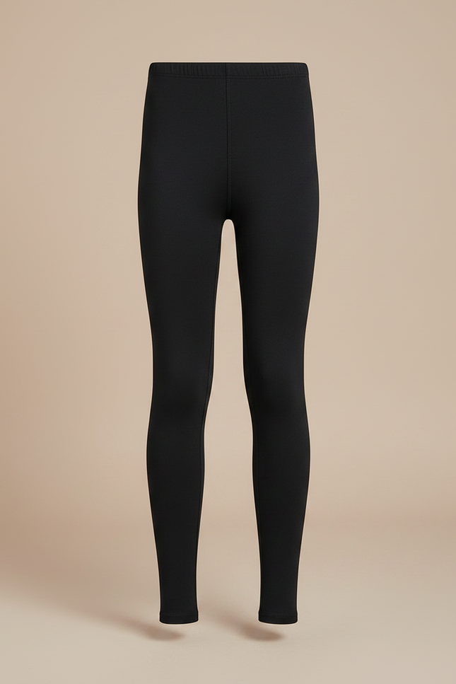 Pantalon Jupe Noir Velours Pailleté Fille Hiver - Maille - vue 3