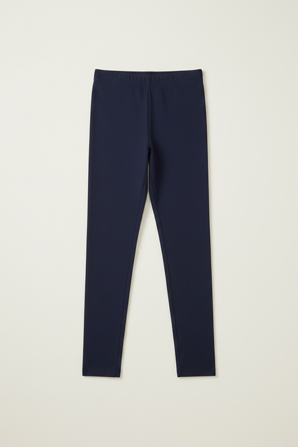 Pantalon Jupe Marine Dentelle Superposée Confortable Fille - Polyester - vue 3