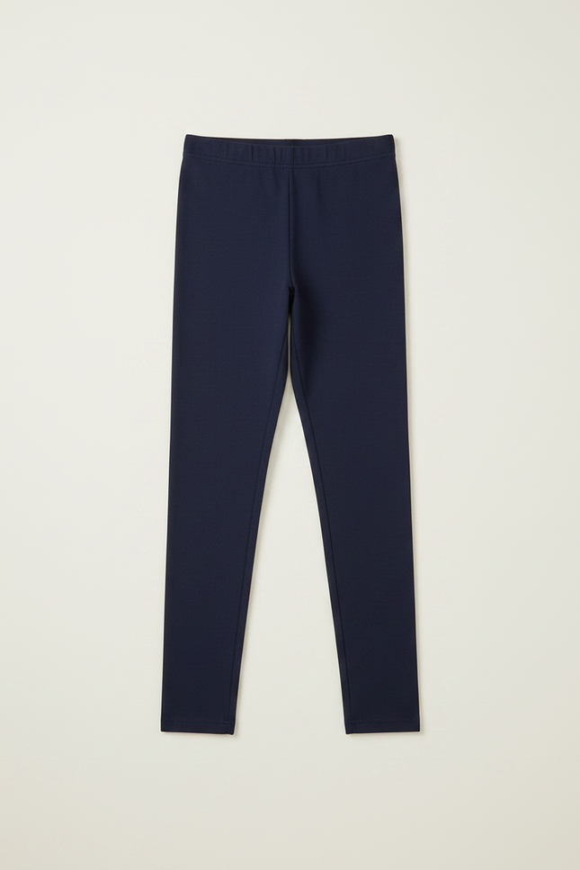 Pantalon Jupe Marine Dentelle Superposée Confortable Fille - Polyester - vue 3