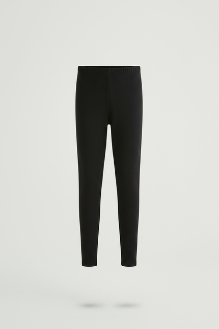 Pantalon Jupe Écossais Noir Plissé Velours Doux - Maille - vue 3