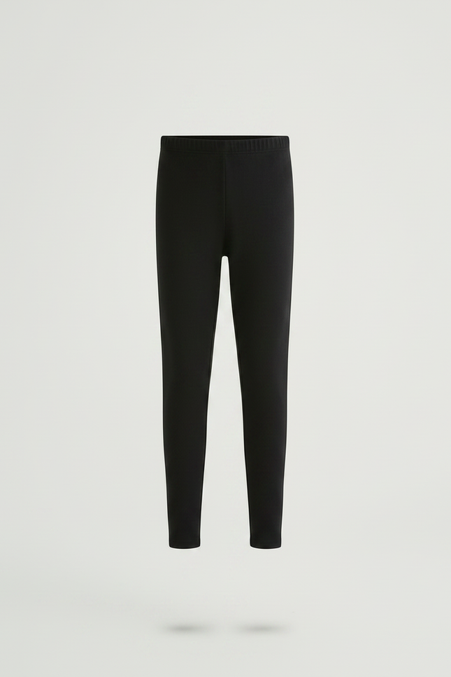 Pantalon Jupe Écossais Noir Plissé Velours Doux - Maille - vue 3
