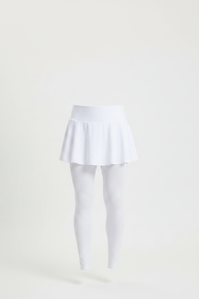 Pantalon Jupe Blanc Plissé Extensible Sport Homme - Polyester - vue 3