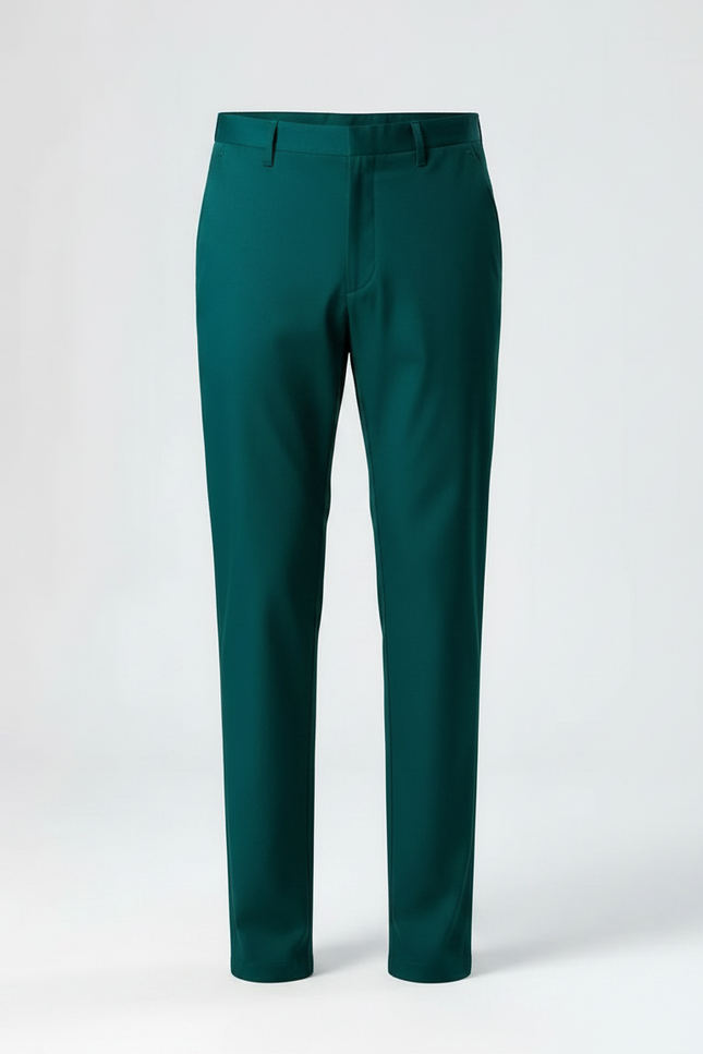 Pantalon Jupe Vert Émeraude Asymétrique Homme - Polyester - vue 3
