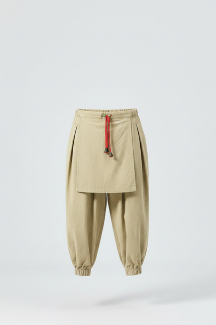 Pantalon Jupe 0dba - Beige Toile - vue 3